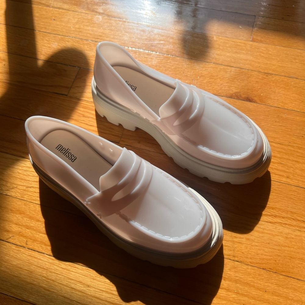Melissa chunky platform heels
